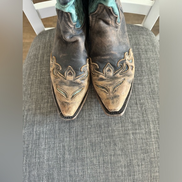 Dan Post Boots, Vintage Bluebird , women’s size 7 1/2 - Picture 5 of 8